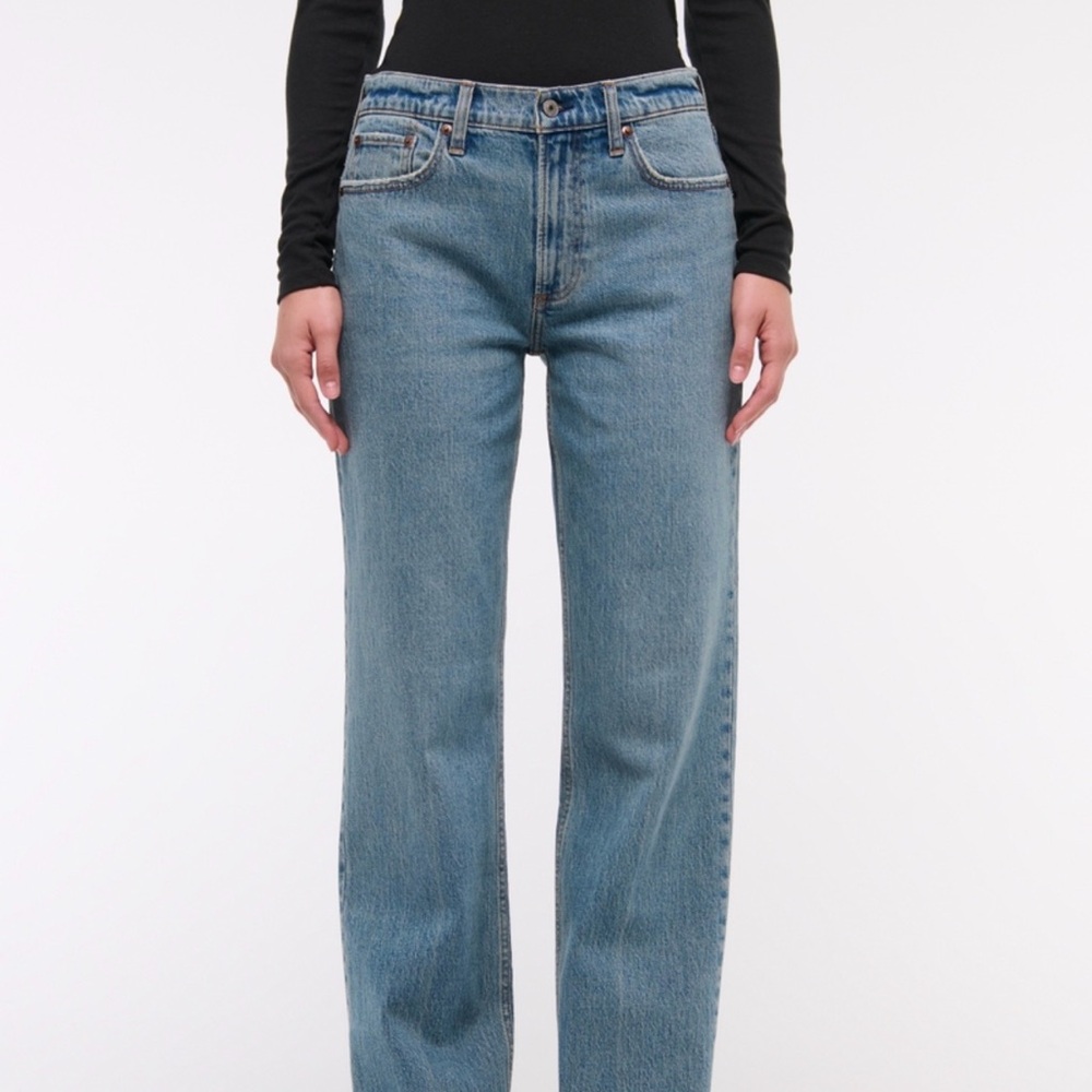 Abercrombie & Fitch Low Rise Baggy Jean